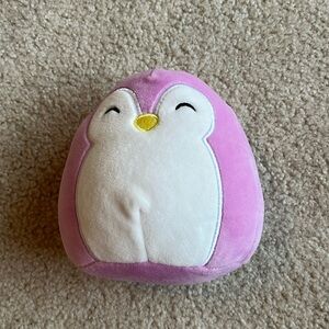 Squishmallow penguin pink 5 inch piper no tag 2022